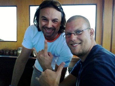 Christian Heylen & Daniel Nicklasson on Laila One Christian Heylen & Daniel Nicklasson