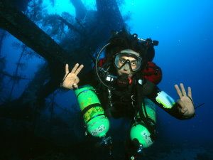 Trimix 65 diver