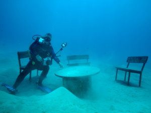 Tables and chairs