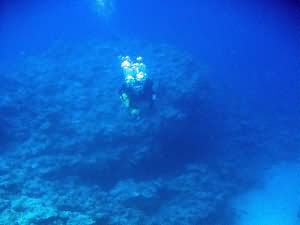 Deep canyon