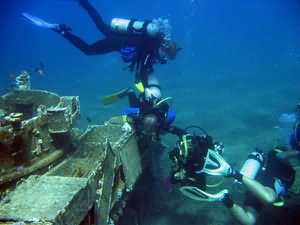 First dive