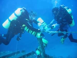 Tec divers stage tanks