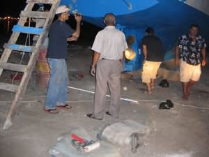 Final anti-fouling applied