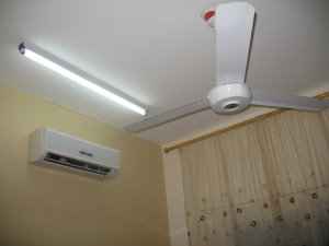 Split unit AC & fan