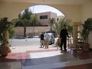 The lobby