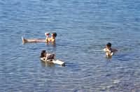Floating In The Dead Sea
