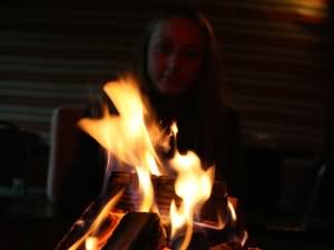 Camp fire!