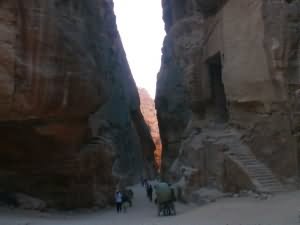 The inner siq