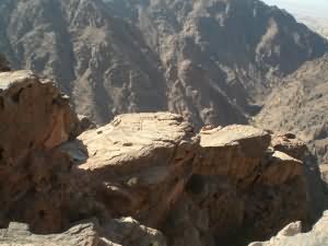 A long way up!
