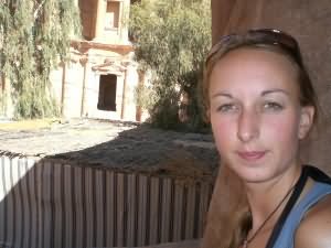April at the monastry