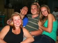 Chris with the girls!