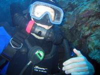 Everette on rebreather