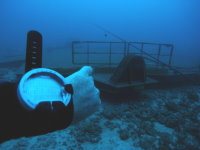 Sunken ferry ramp