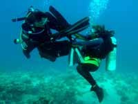 Underwater martial arts