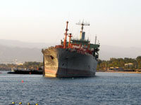 Benegas aground