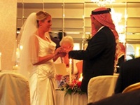 Taking their vows