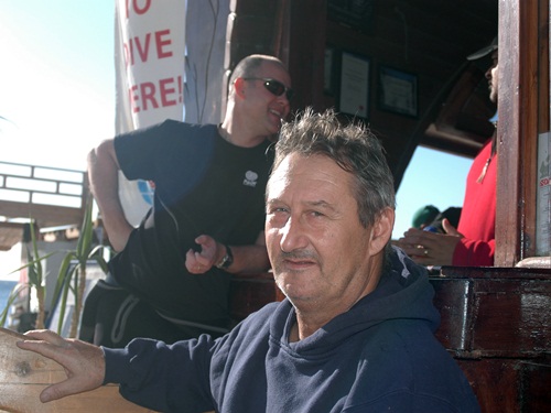 Terry Johnson with Rod