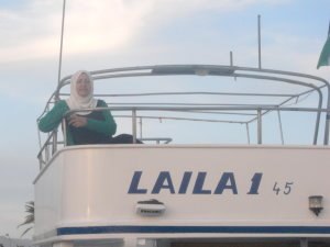 Laila - proud owner