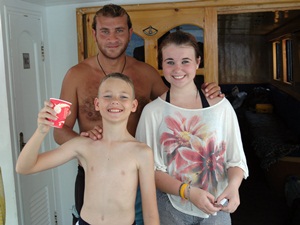 Emily & John with their instructor Izz