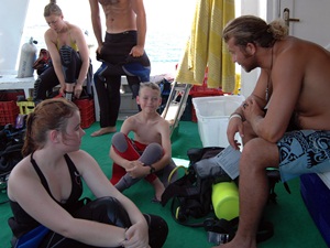 Open water briefing