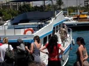 The boat is checked