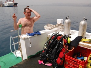 George cooling off