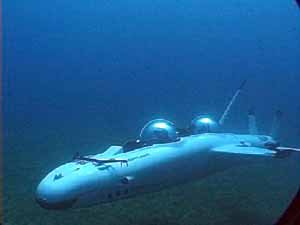 Super Falcon underwater