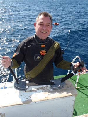 George in drysuit