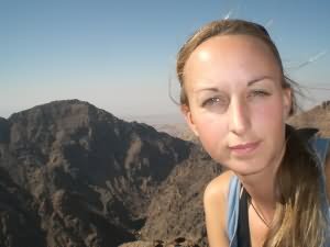 At altitude in Petra