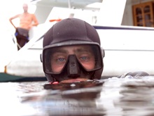 Fraser on rebreather