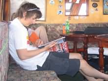 James studying?