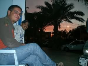 Motaz with Shaban