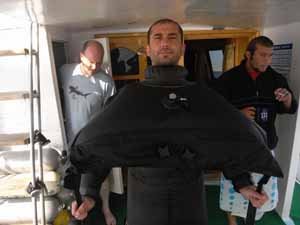 Drysuit Donning