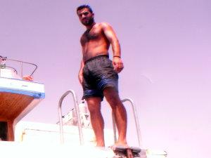 Watching for divers
