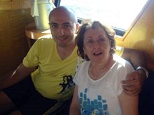 In the saloon