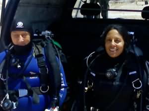 75m warm up dive for 131m Dive in Aqaba