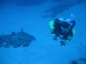 75m warm up dive for 131m Dive in Aqaba