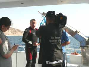 Final TV interview