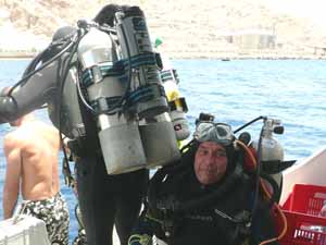 Mark ready to enter