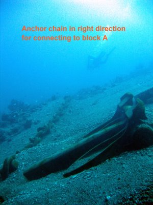 Anchor and chain