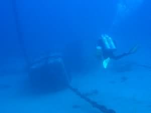 New ship mooring at 45m
