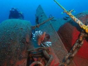 Trmix CCR diver on the Shorouk