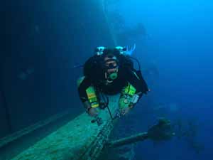 Technical diver