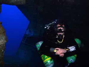 Technical diver