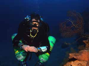Technical diver