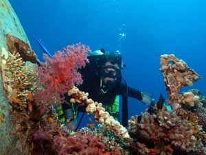 Technical diver