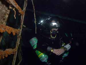 Technical diver