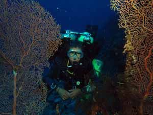 Technical diver
