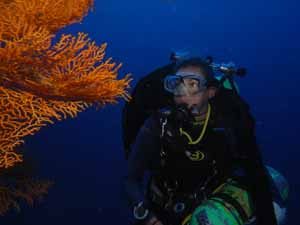 Technical diver