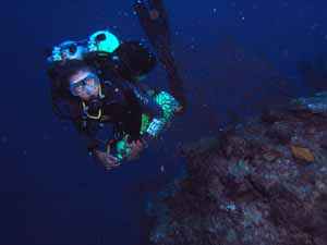 Technical diver